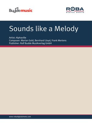 cover image of Sounds like a Melody